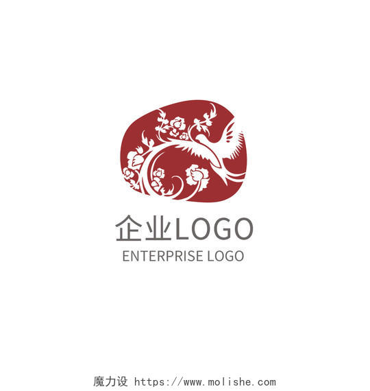 中式民宿标志古风LOGO标识模板民宿LOGO中国风logo